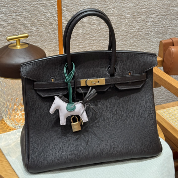 최고퀄 에르메스 올수공 버킨 35 에벤느 토고 가죽 금장