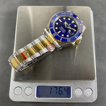 최고퀄 VS공장 롤렉스 서브마리너 블루 다이얼 옐로우 골드 콤비 41mm 126613