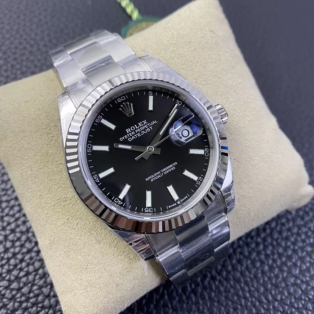 최고퀄 VS공장 롤렉스 데이저스트 블랙 다이얼 오이스터 스틸 41mm 126334