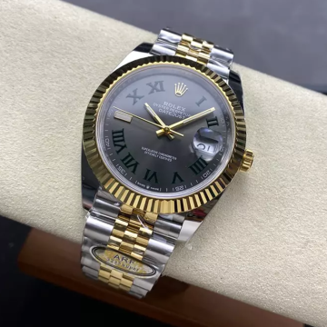 최고퀄 ARF공장 롤렉스 데이저스트 윔블던 다이얼 옐로우 골드 쥬빌레 콤비 41mm 126333
