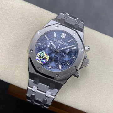 최고퀄 APS공장 오데마피게 로얄오크 크로노 그래프 블루 다이얼 스틸 41mm 26715