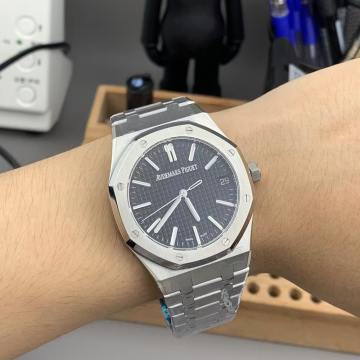 최고퀄 DD공장 오데마피게 로얄오크 블랙 다이얼 스틸 41mm 15510