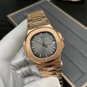 최고퀄 3K공장 파텍필립 노틸러스 블랙 다이얼 로즈골드 금통 5711