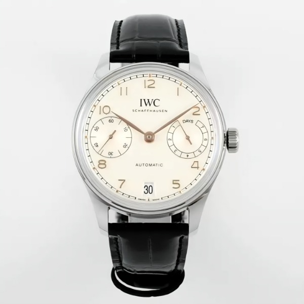 최고퀄 레플리카 IWC 포르투기저 오토매틱 42 화이트 다이얼 IW501701