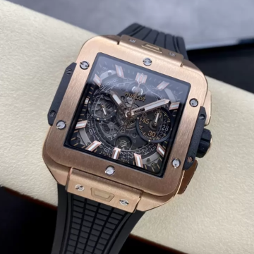 BBF공장 위블로 스퀘어 뱅 블랙 세라믹 42mm 821.OX.0180.RX