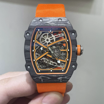 최고퀄 CNC 커스텀 리차드밀 멕라렌 에디션 블랙 카본 RM67-02