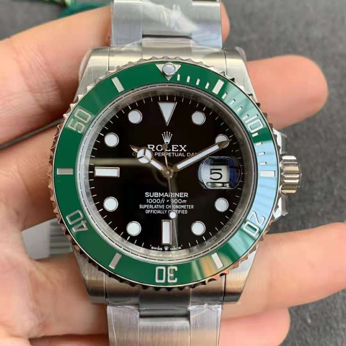 최고퀄 VS공장 롤렉스 서브마리너 스타벅스 41mm 126610
