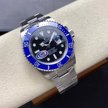 최고퀄 EW공장 롤렉스 신형 서브마리너 스머프 41mm 126619