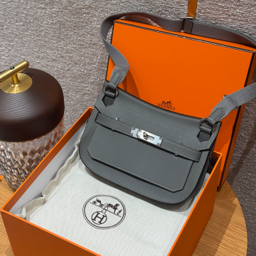 최고퀄 올수공 에르메스 집시에르 미니 Gris Meyer 에버컬러 가죽 실버 하드웨어