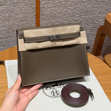 최고퀄 올수공 에르메스 켈리 단스 에토프 에버컬러 가죽 실버 하드웨어