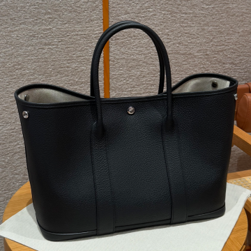 최고퀄 올수공 에르메스 가든파티 36 블랙 바쉬 가죽