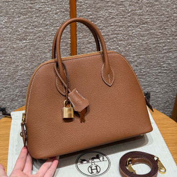 최고퀄 올수공 에르메스 볼리드 25 골드 브라운 토고 가죽 골드 하드웨어