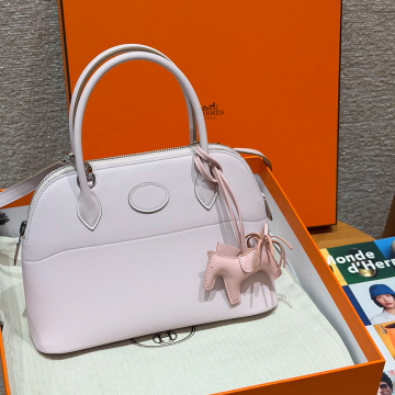최고퀄 올수공 에르메스 볼리드 27 Mauve Pale 스위프트 가죽 실버 하드웨어
