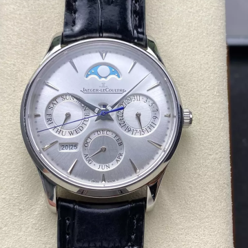 최고퀄 예거르쿨트르 마스터 울트라 씬 퍼페추얼 캘린더 실버 다이얼 39mm 130842J