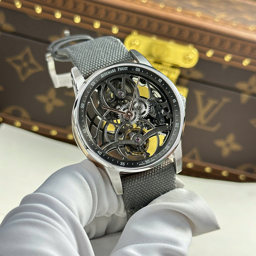 최고퀄 오데마피게 코드  11.59 뚜르비옹 그레이 다이얼 41mm 26600