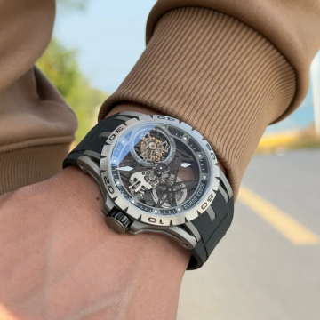 최고퀄 로저드뷔 익스칼리버 스파이더 플라잉 투르비옹 스켈레톤 RDDBEX0479 45mm