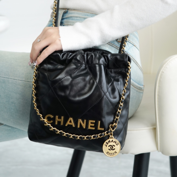 최고퀄 팬더샵 샤넬 미니 핸드백 샤이니 카프스킨 & 블랙