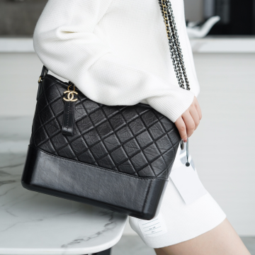 최고퀄 팬더샵 샤넬 가브리엘 호보 라지 블랙백 A91810