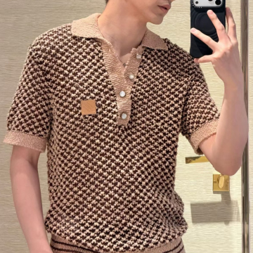 최고퀄 루이비통 반팔 니트 매쉬 폴로 셔츠