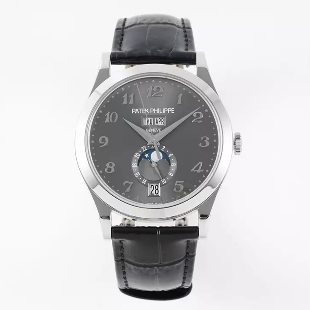 최고퀄 PP공장 파텍필립 애뉴얼 캘린더 그레이 다이얼 38.5mm 5396G