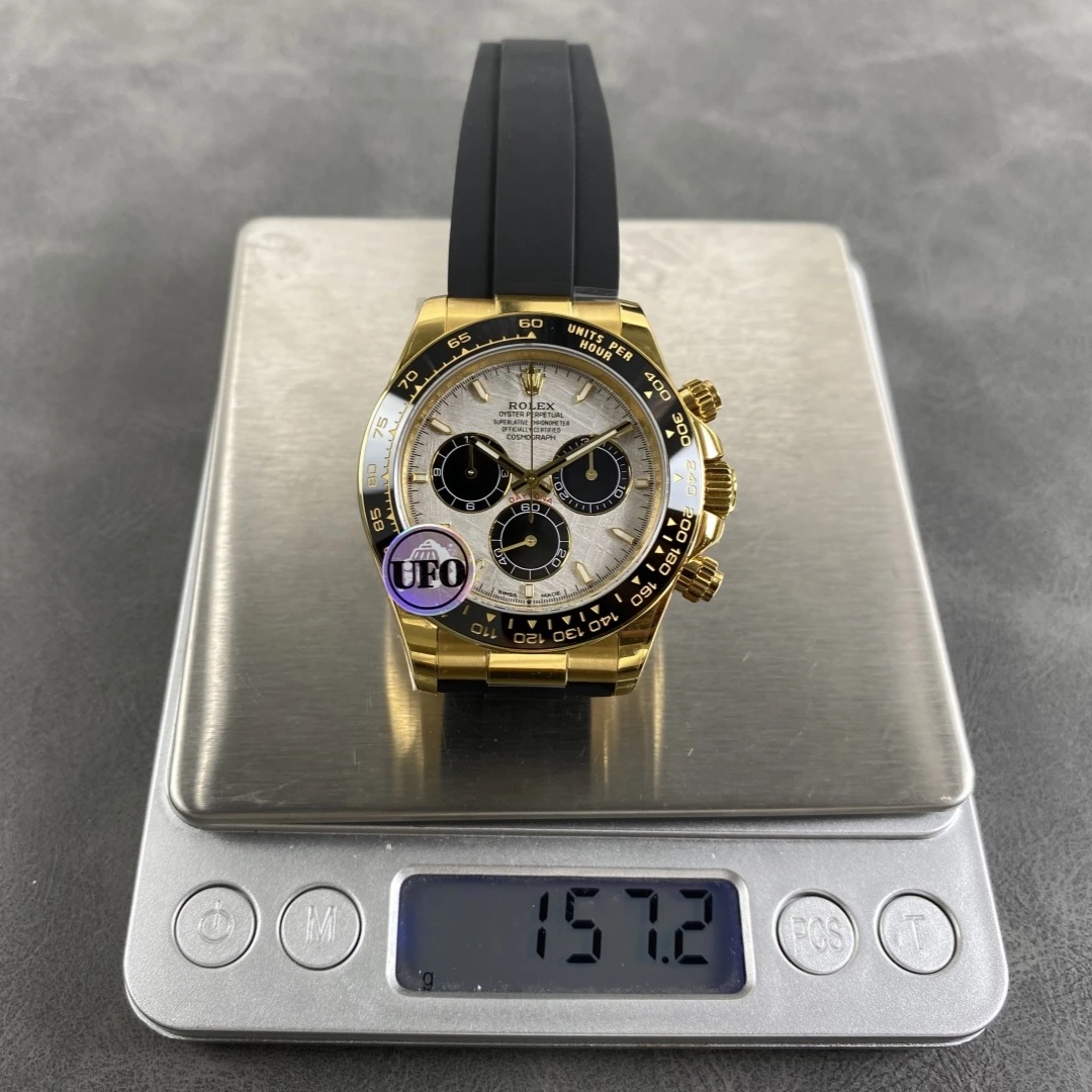 최고퀄 UFO공장 롤렉스 데이토나 메테오 다이얼 옐로우 골드 금통 40mm 126515
