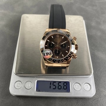 최고퀄 UFO공장 롤렉스 데이토나 브라운 다이얼 로즈 골드 금통 40mm 126515