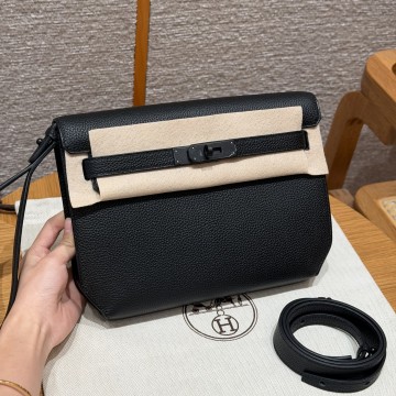 최고퀄 올수공 에르메스 켈리 데페슈 25 블랙 토고 가죽 블랙 하드웨아