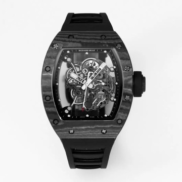 최고퀄 BBR공장 리차드밀 부바왓슨 블랙 카본 케이스 블랙 이너 베젤 블랙 러버밴드