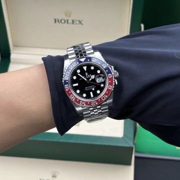 최고퀄 VS공장 롤렉스 GMT마스터 펩시 쥬빌레 40mm