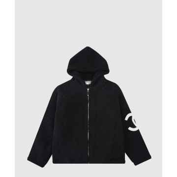 로고 쇼트 코트