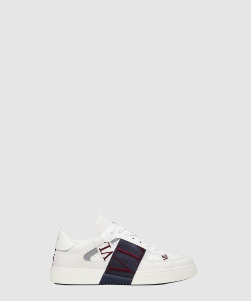 VLTN 로우탑 카프스킨 스니커즈 1Y2S0C