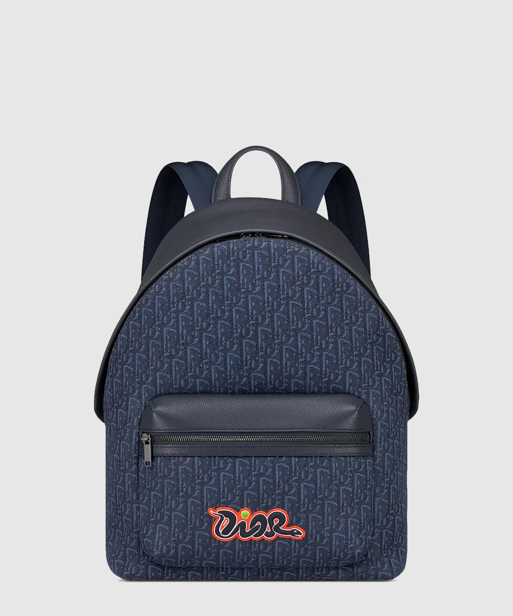Rider 2.0 DIOR AND KAWS 지퍼 백팩 1ESBA