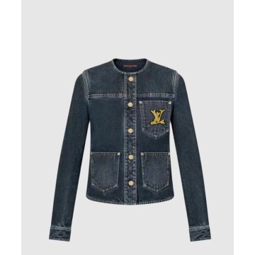로고 쇼트 코트