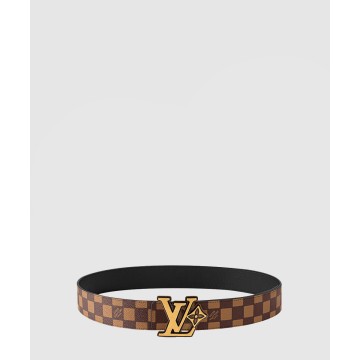 벨트 LV 플라워 다미에 프렌 리버시블 M4431V