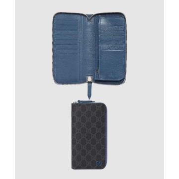 구찌 바이컬러 지퍼 지갑 822051