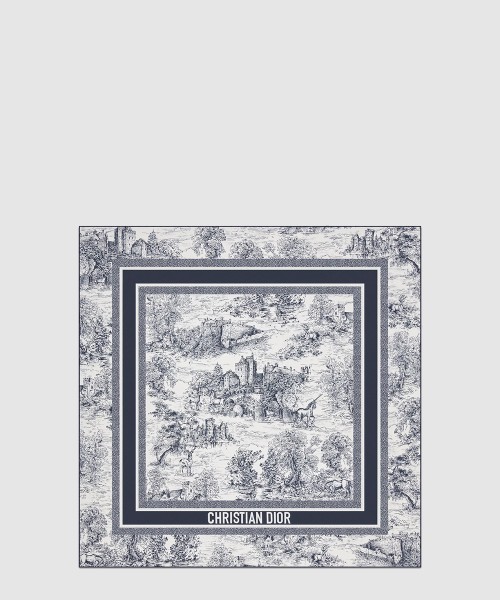 Toile de Jouy Scotland 90 스퀘어 스카프 51SCO