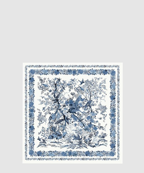 Jardin d'Hiver 90 스퀘어 스카프 25JAH