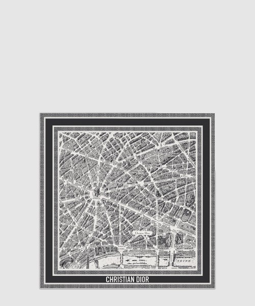 Plan de Paris 90 스퀘어 스카프 32PAR