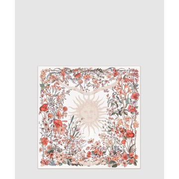 Saisons Printemps Soleil 90 스퀘어 스카프 42STA