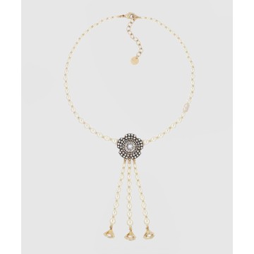 JARDIN ENCHANTE 진주 목걸이 N2290