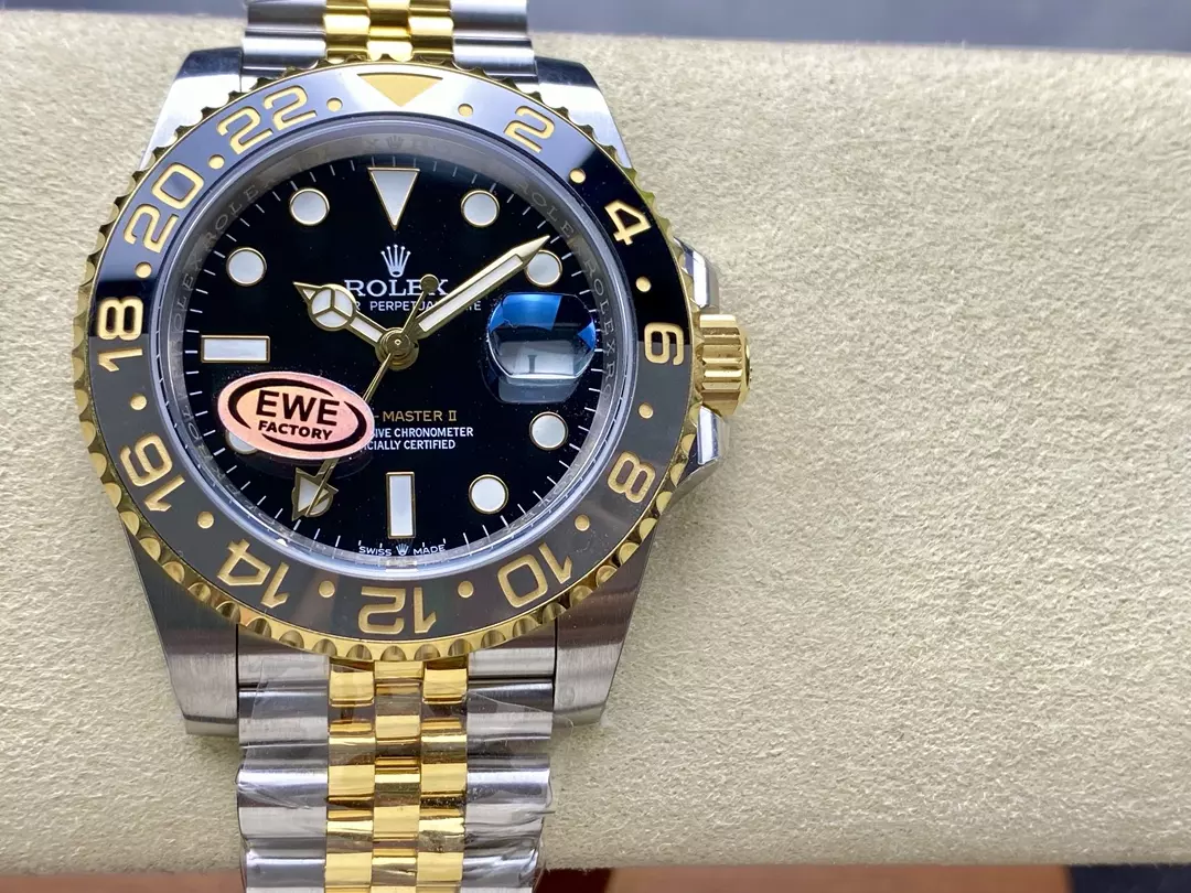 Rolex GMT-Master II 126713 GRNR EWEF 1:1 Best Edition on Jubilee Bracelet SH3285 CHS