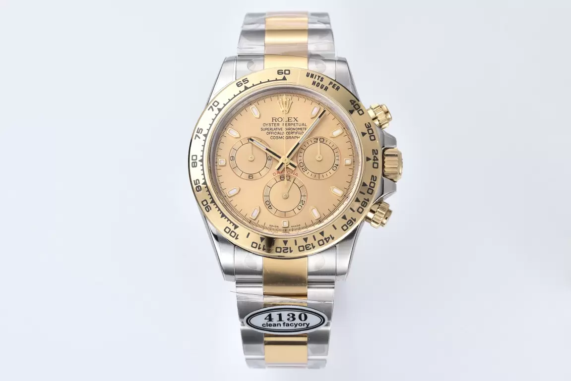 Rolex Daytona 116503 Clean Factory 1:1 Best Edition Gold Stick Dial A4130
