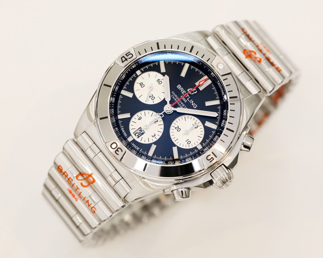 Breitling Chronomat AB0134101B1A1 42mm GFactory 1:1 Best Edition Black Dial on SS Bracelet A7750