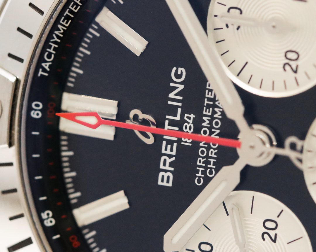 Breitling Chronomat AB0134101B1A1 42mm GFactory 1:1 Best Edition Black Dial on SS Bracelet A7750 - Image 5