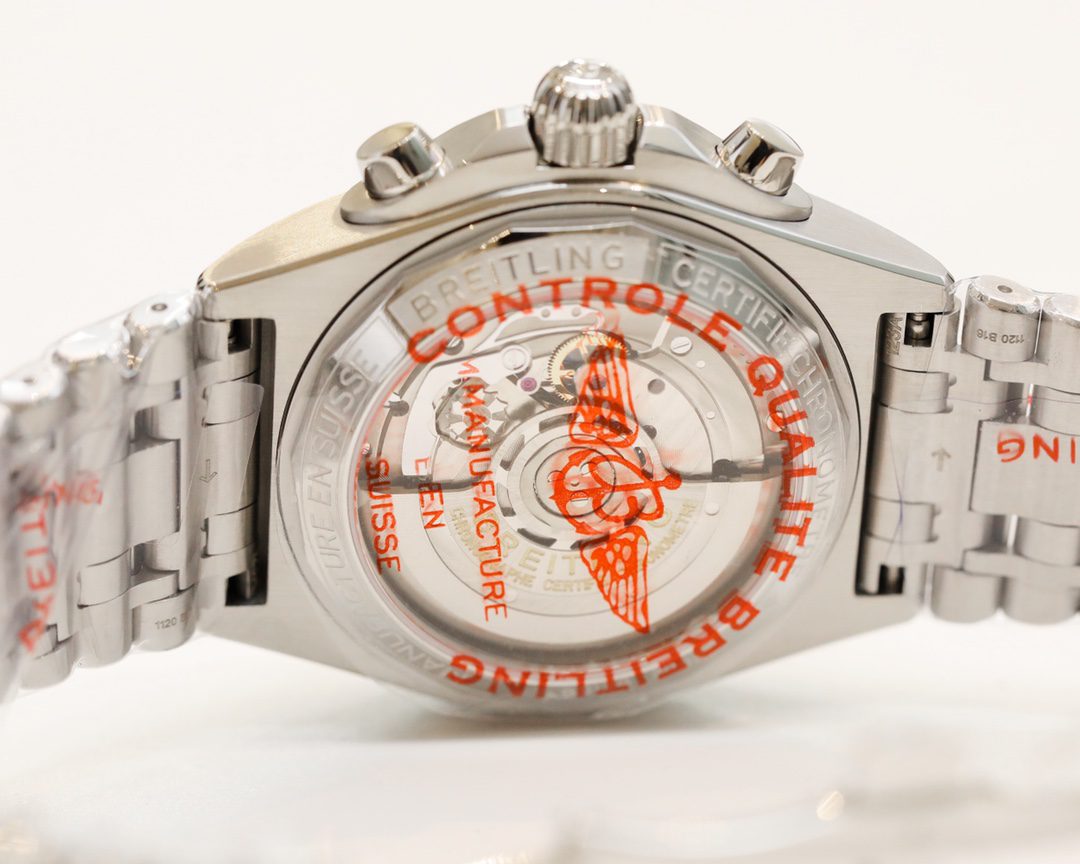 Breitling Chronomat AB0134101B1A1 42mm GFactory 1:1 Best Edition Black Dial on SS Bracelet A7750 - Image 6