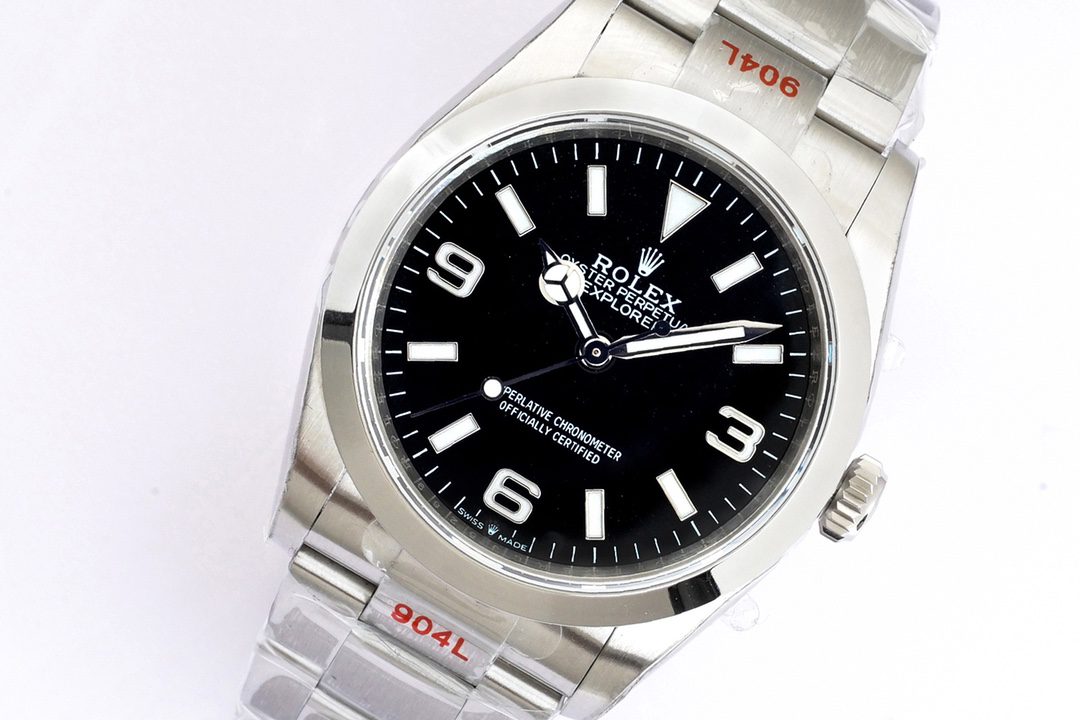 Rolex Explorer 36mm 124270-0001 EW Factory 1:1 Best Edition 904L SS Case A3230 Watch