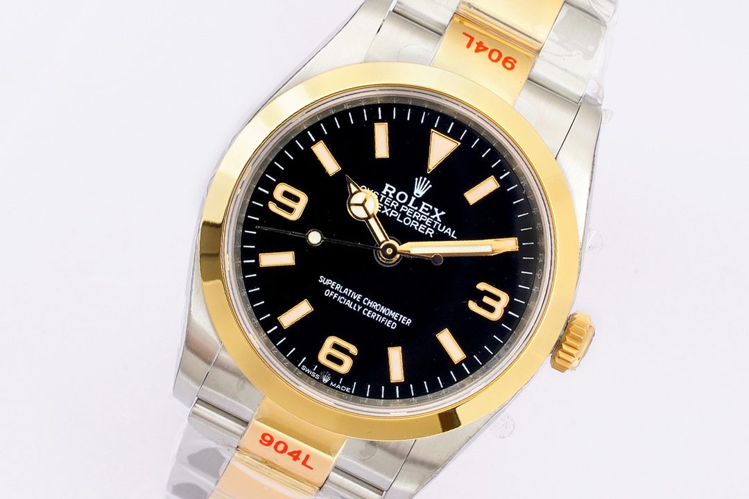 Rolex Explorer 36mm 124273-0001 EW Factory 1:1 Best Edition 904L SS Case A3230 Watch