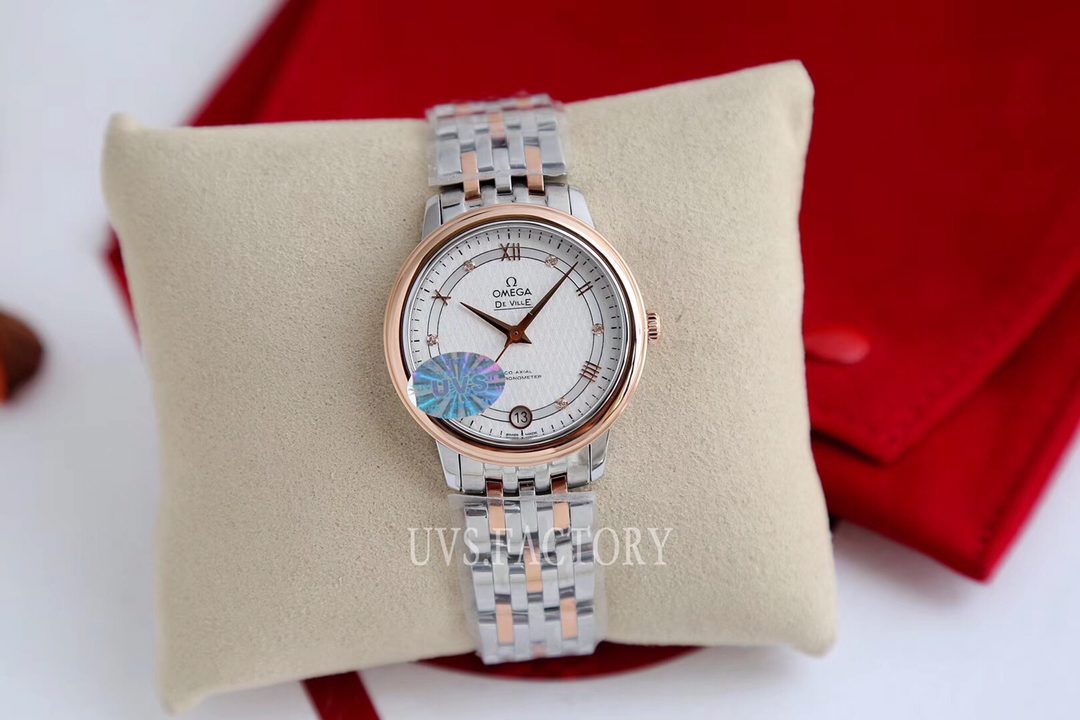 OMEGA De Ville 32.7mm 424.20.33.20.52.002 UVS Factory 1:1 Best Edition SS Case Watch Asia 2892