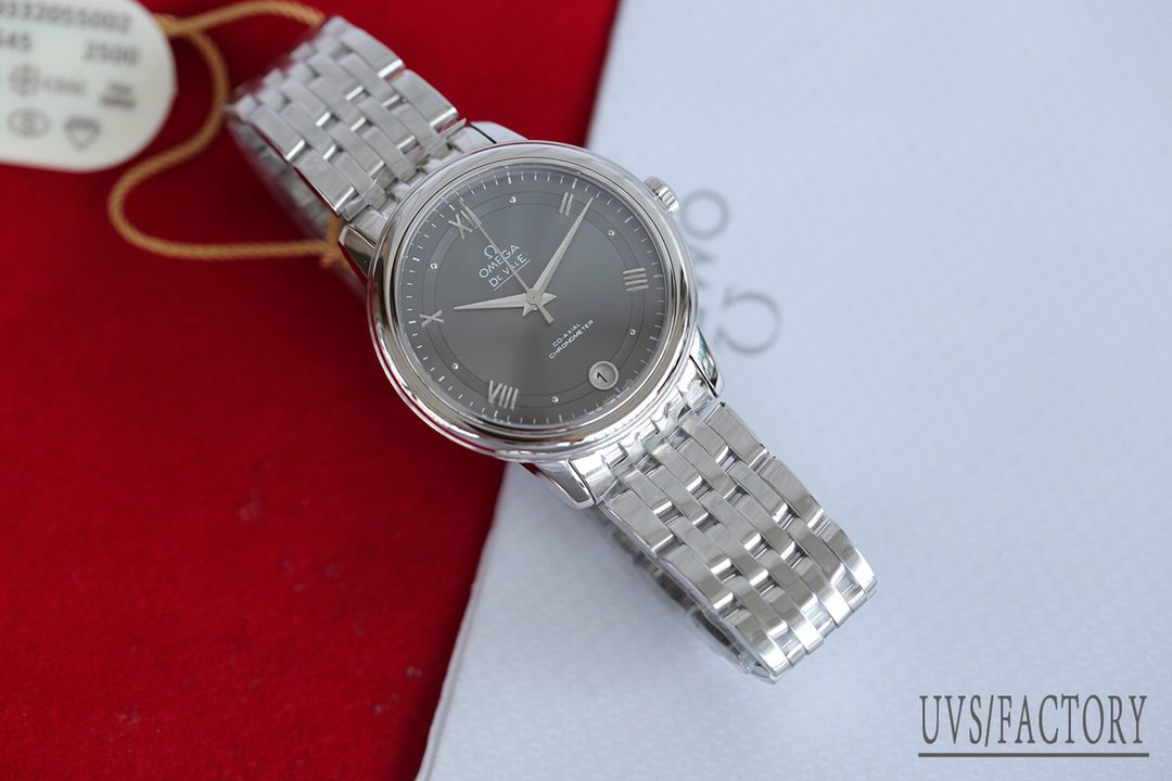 OMEGA De Ville 32.7mm 424.10.33.20.06.001 UVS Factory 1:1 Best Edition SS Case Watch Asia 2892