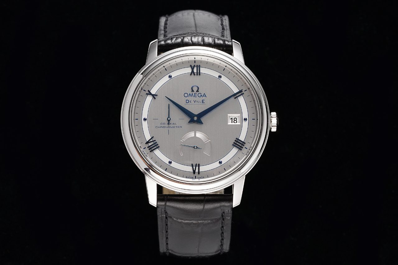 OMEGA De Ville 424.13.40.21.02.003 AZF 1:1 Best Edition Gray Dial and Black Belt MIYOTA 9015